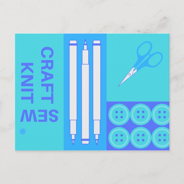 Tarjeta postal de Crafters (Anverso)