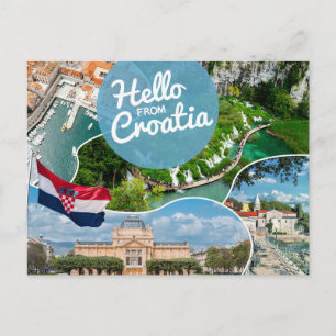 Tarjeta postal de Croacia