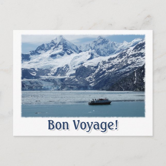 Tarjeta postal de crucero de Alaskan Bon (Anverso)