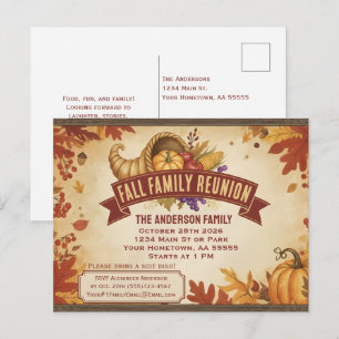 Tarjeta postal de Cuerno de la Abundancia de Calab