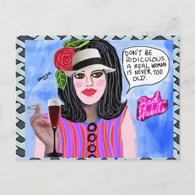 Tarjeta postal de cumpleaños (Anverso)