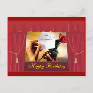 Tarjeta postal de cumpleaños