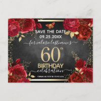 Tarjeta postal de cumpleaños 60 para guardar la fe