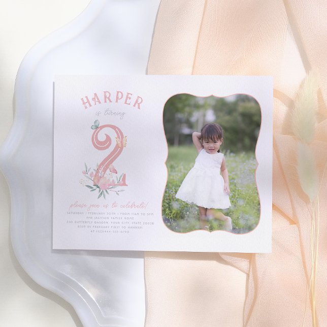 Tarjeta postal de cumpleaños con foto floral de cu (Subido por el creador)