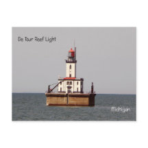 Tarjeta postal de De Tour Reef Light