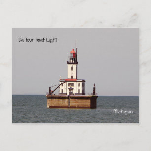 Tarjeta postal de De Tour Reef Light