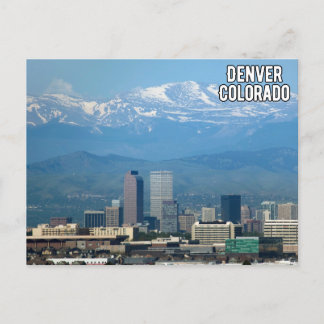 Tarjeta postal de Denver Colorado