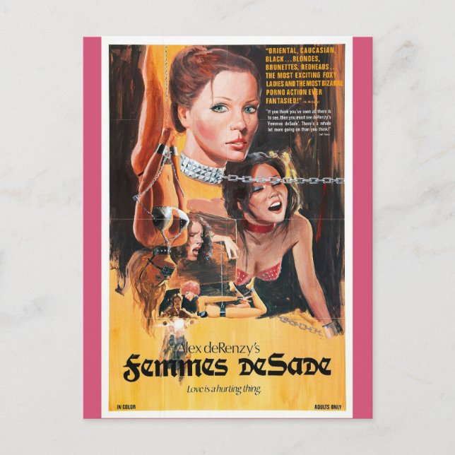 TARJETA POSTAL DE DESADE FEMMES (Anverso)