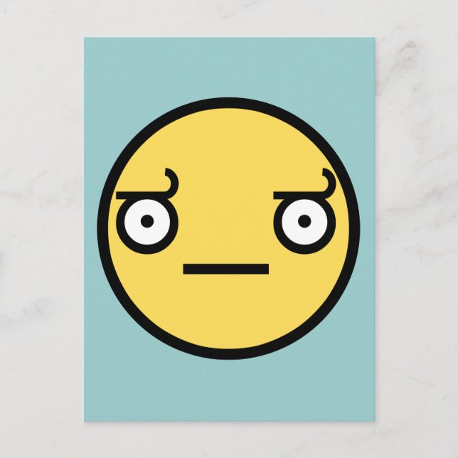 Tarjeta postal de desaprobación (Anverso)