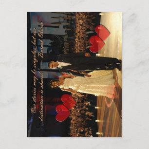 Tarjeta postal de destino compartida