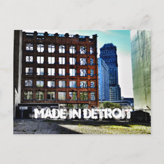 Tarjeta postal de Detroit