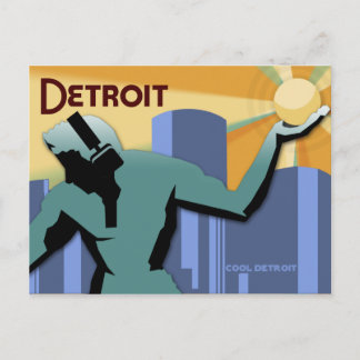 Tarjeta postal de Detroit