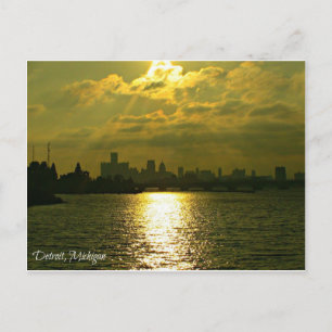 Tarjeta postal de Detroit