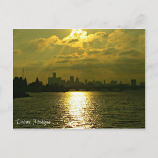 Tarjeta postal de Detroit