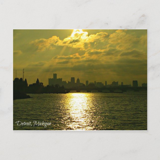 Tarjeta postal de Detroit (Anverso)