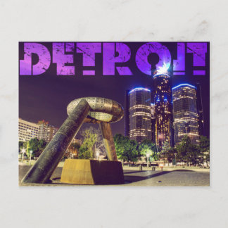 Tarjeta postal de Detroit
