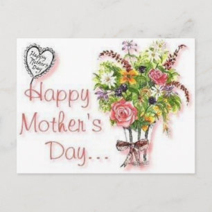 Tarjeta postal de Día de la Madre