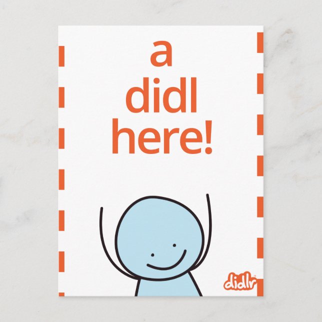 Tarjeta postal de Didlr (Anverso)