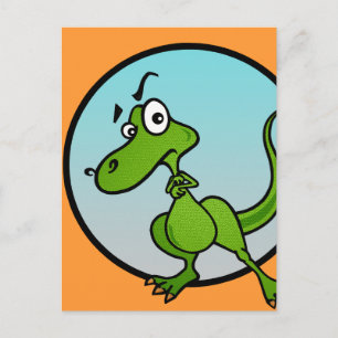 TARJETA POSTAL DE DINOSAUR DINTLE