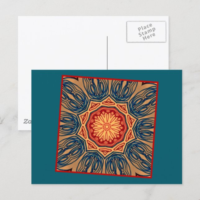 Tarjeta postal de diseño (Anverso / Reverso)