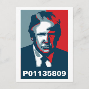 Tarjeta postal de Donald Trump P01135809
