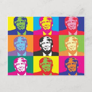 Tarjeta postal de Donald Trump para políticos esta