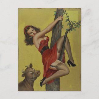 TARJETA POSTAL DE DRIBEN PINUP