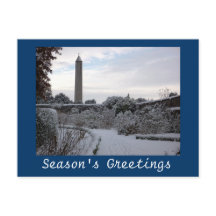 Tarjeta postal de Dublín de temporada