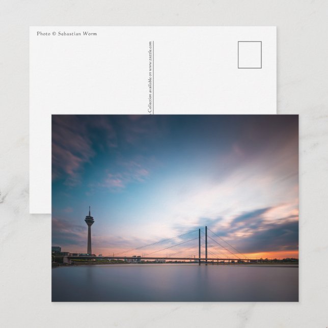 Tarjeta postal de Dusseldorf Alemania (Anverso / Reverso)