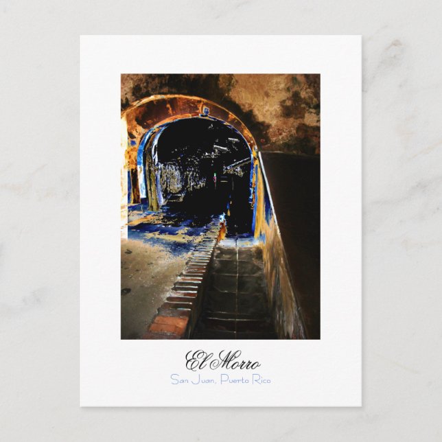 Tarjeta postal de El Morro Puerto Rico A1 (Anverso)