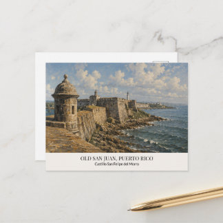Tarjeta postal de El Morro – San Juan Antiguo, Pue