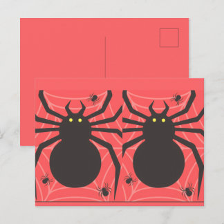 Tarjeta postal de energía de araña 🕷️ | Estética
