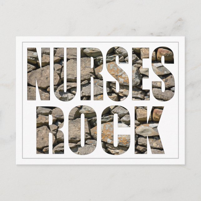 TARJETA POSTAL DE ENFERMEROS ROCK (Anverso)