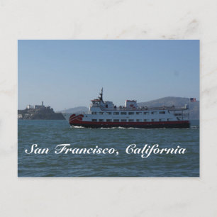 Tarjeta postal de envío de San Francisco Zalophus