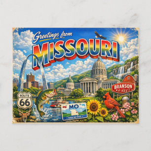 Tarjeta Postal De Estado 