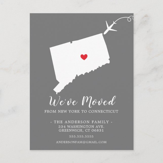 Tarjeta postal de estado de Invitación móvil CONNE (Anverso)