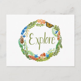 Tarjeta postal de exploración