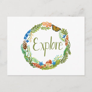 Tarjeta postal de exploración