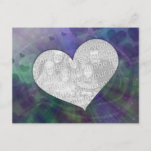 Tarjeta postal de explosión cardíaca de órbita per