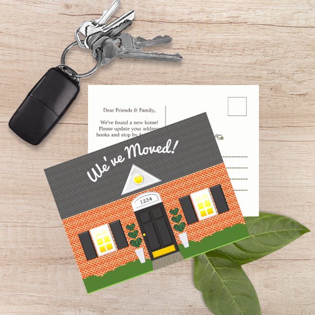 Tarjeta Postal de Fachada de Casa Nueva Dirección (Subido por el creador)