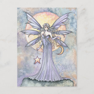 Tarjeta Postal de Fantasía de Hadas Celestianna
