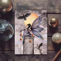 Tarjeta postal de fantasía de hadas góticas de oto