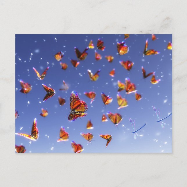 Tarjeta postal de Fantasía de Verano (Anverso)