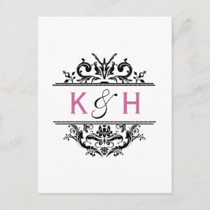 Tarjeta postal de fecha de ahorro de cresta de uva