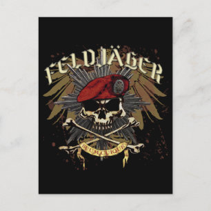 Tarjeta postal de Feldjager