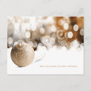 Tarjeta postal de felices fiestas
