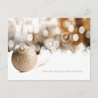 Tarjeta postal de felices fiestas