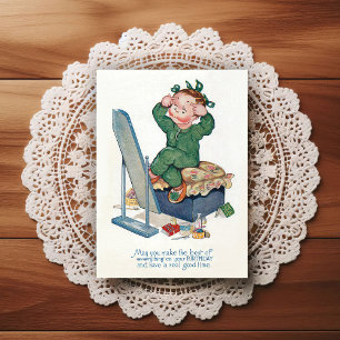 Tarjeta postal de felicitación de cumpleaños de pr