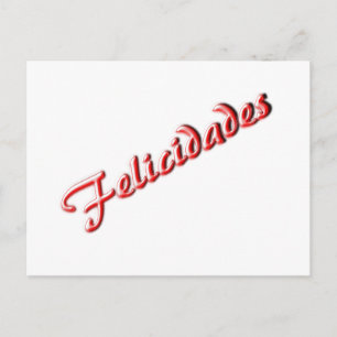 Tarjeta postal de felicitaciones