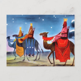 Tarjeta postal de felicitaciones navideñas vintage